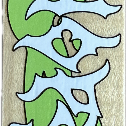 NOPE- GREEN NOPE (32MM)