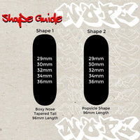 NOPE- SMOKEY LOGO (32MM)