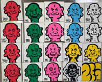 Zeg Heads Canvas Magnets