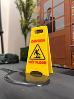 Mini “Slippery When Wet” Sign