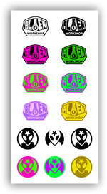 ZEGWORKSHOP STICKER SHEET