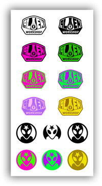 ZEGWORKSHOP STICKER SHEET