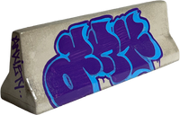 ANXIETY HEADS CONCRETE BARRIER