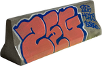 ANXIETY HEADS CONCRETE BARRIER