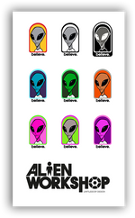 BELIEVE STICKER SHEET