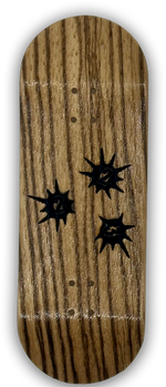 223 FINGERBOARDS - BULLET HOLES (34MM)