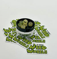 Pip Squeak's Weed Wheels - Clear Minis