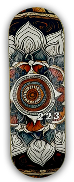223 FINGERBOARDS - FLORAL (30MM) (32MM)