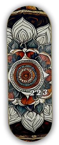 223 FINGERBOARDS - FLORAL (30MM) (32MM)