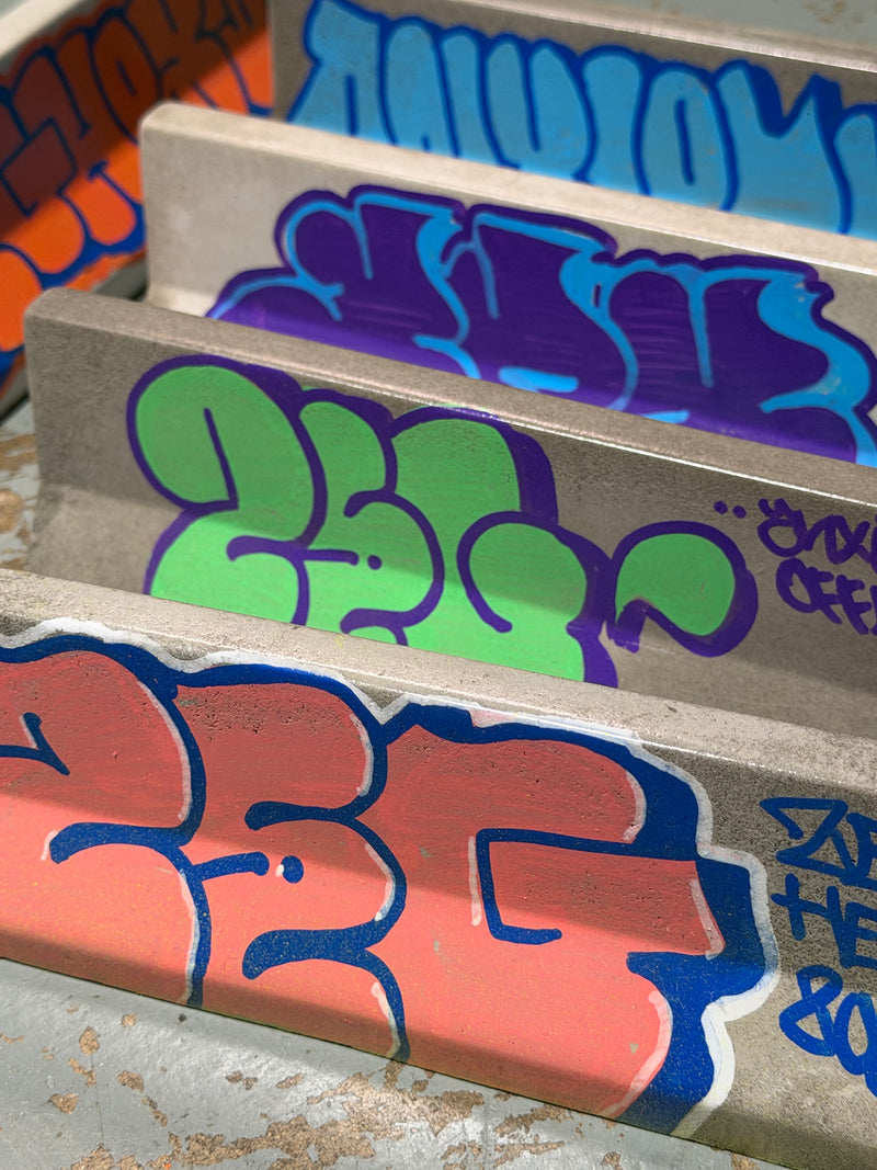 ANXIETY HEADS CONCRETE BARRIER