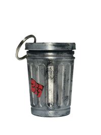 Trash Keychain