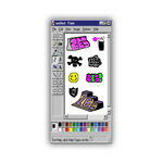 MS PAINT STICKER SHEET