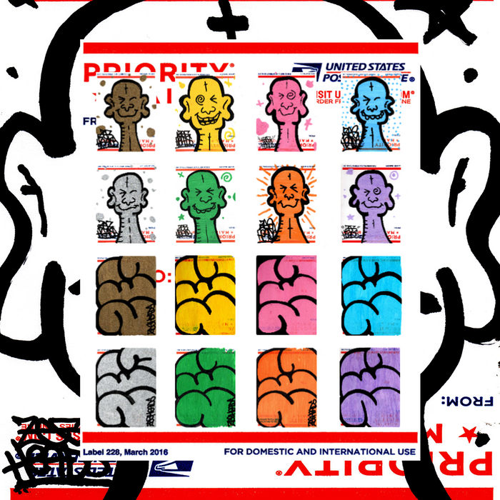 POSTAL SHEET – ZegHeads