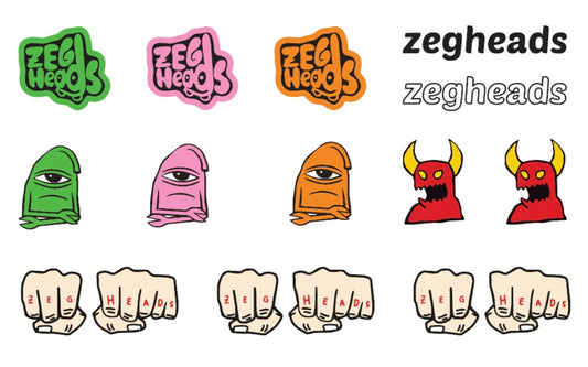 Zeg Machine Sticker Sheet