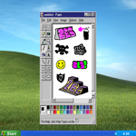 MS PAINT STICKER SHEET