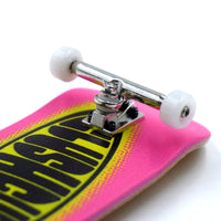 SLUSHCULT GROM SERIES 007 FINGERBOARD COMPLETE - OVER SPRAY PINK