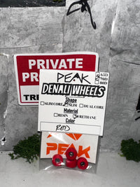 Peak Fingerboards - RED SLIMS