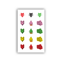 Zeg Industries Sticker Sheet