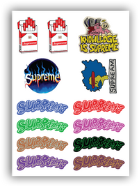 KNOWLEDGE STICKER SHEET